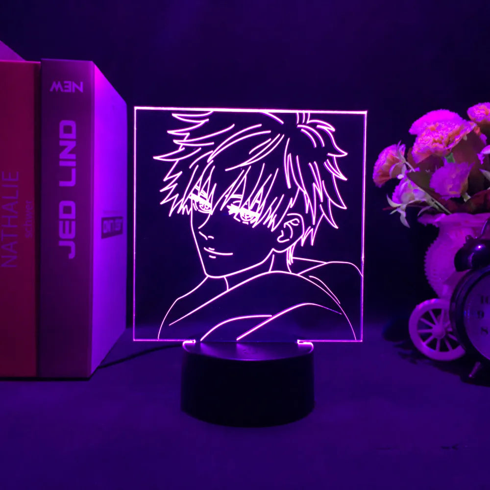 Anime Lamp Satoru Gojo Jujutsu Kaisen Led Night Light for Birthday Gift Jujutsu Kaisen Nightlight Satoru Gojo Lamp Drop Shipping